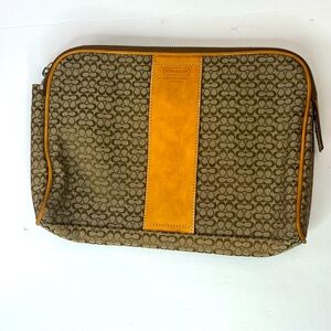 Coach Signature Canvas & Leather Bag